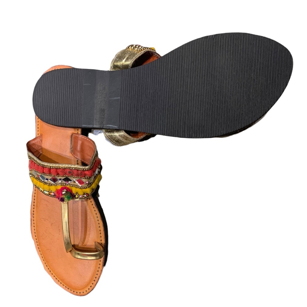 Handmade sandals from India, new, never been worn